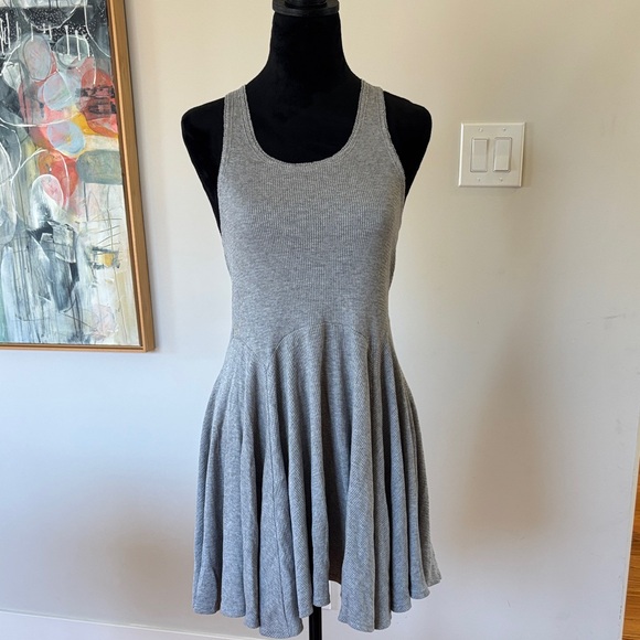 BDG Dresses & Skirts - BDG gray heather waffle dress 🧇